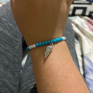 Beautiful handmade seashell bracelet